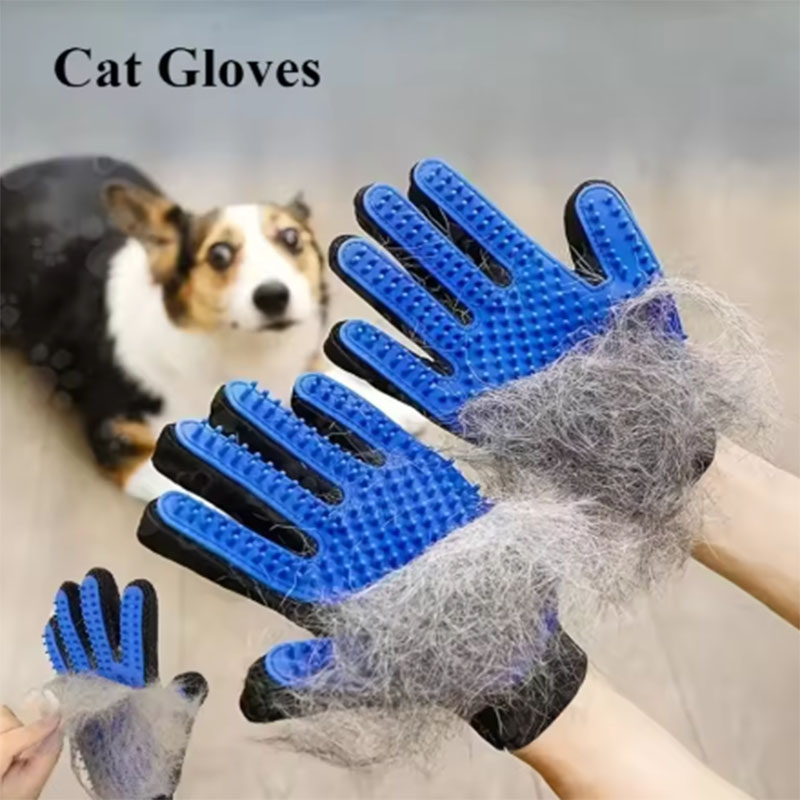 Pet Fountain Cleaning Kit - Pet Hair Glove Comb Pet Dog