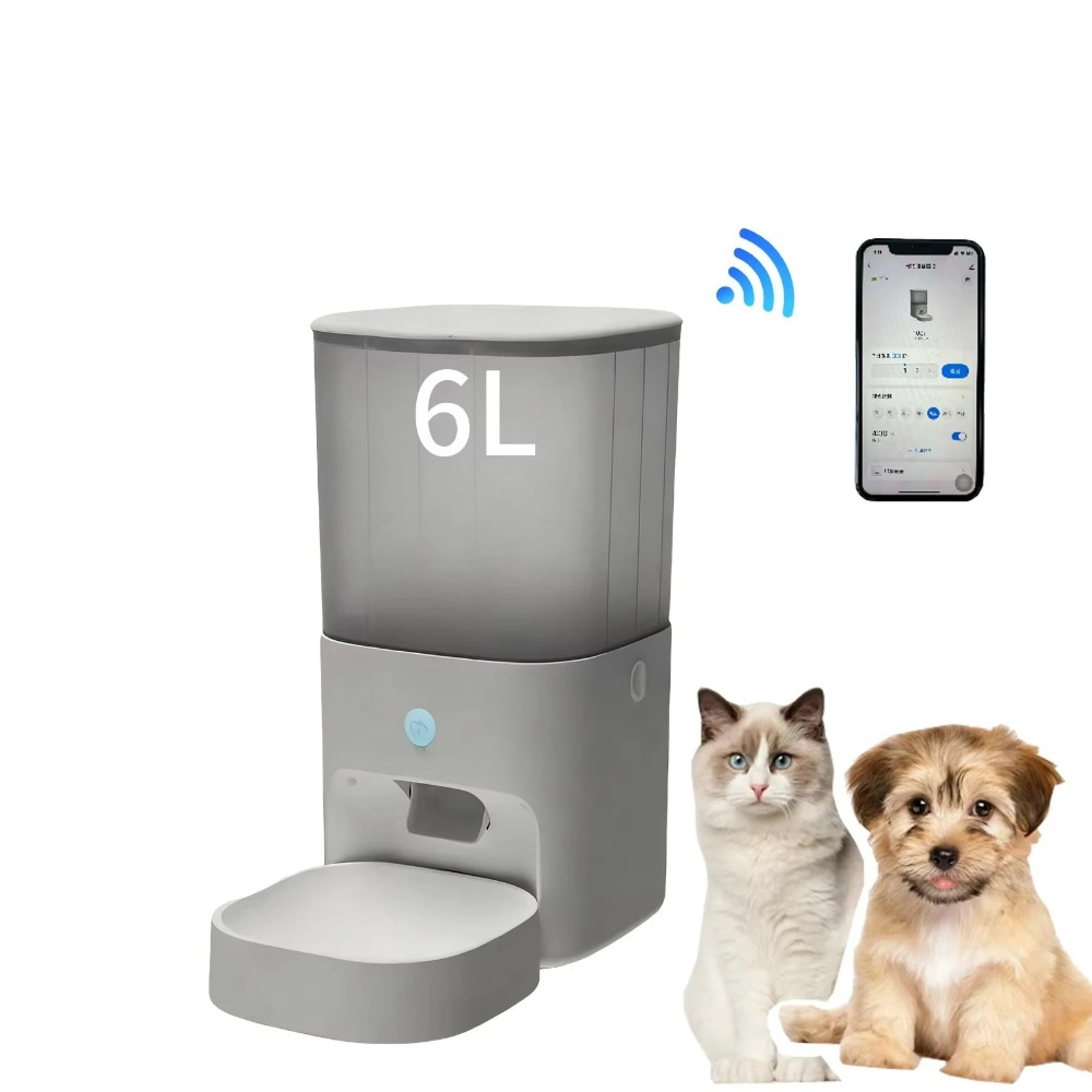 Automatic Cat Feeder 6L Timed - 6L Automatic Timed Feeder Pet Bowl
