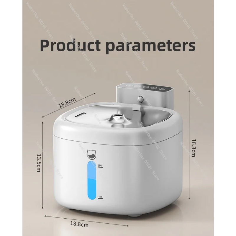 Wireless Pet Water Fountain Battery - Smart Pet Water Fountain Automatic Wireless