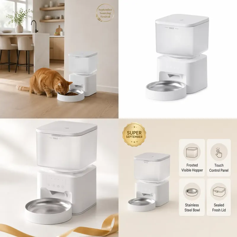 Pet Feeder App Control Portion - For Smart Pet Feeder WiFi App
