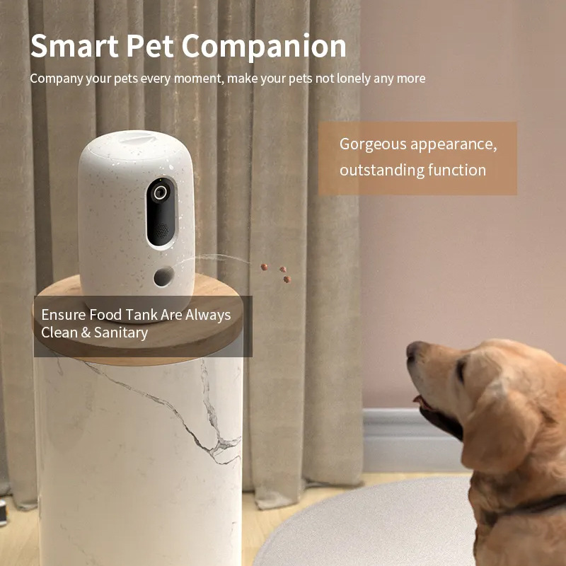 Smart Pet Feeder Camera Wifi - 2026 Custom Logo Hd Camera Automatic