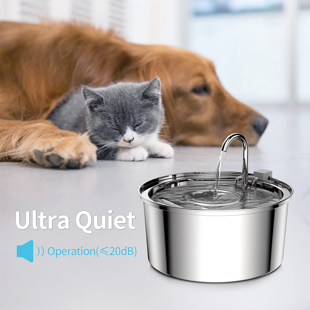 Stainless Steel Pet Water Feed - Smart Pet Water Fountain Wifi review and price