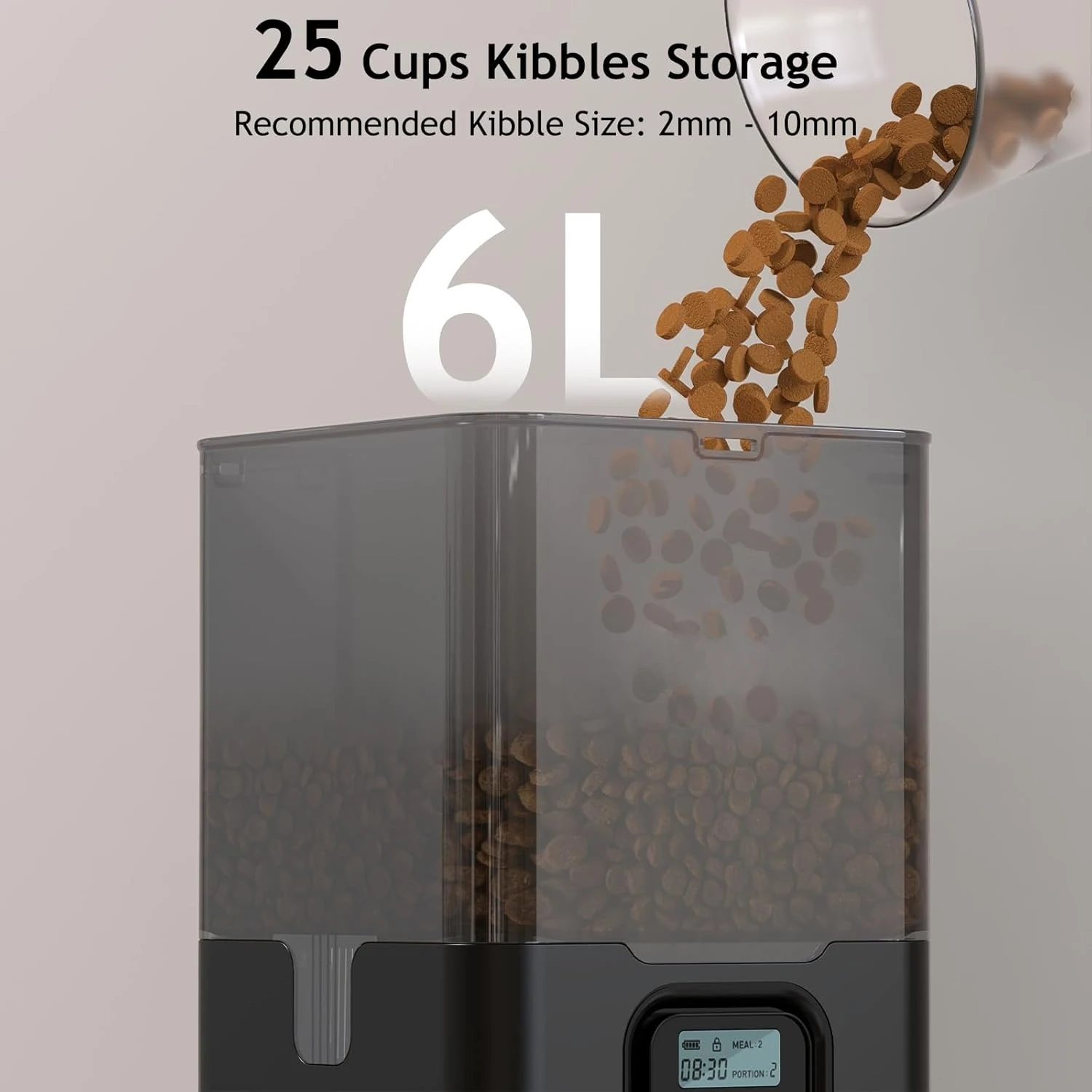 6L Automatic Cat Feeder for Tw - Automatic Cat Feeder 6L Timed review and price