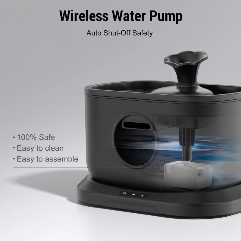 Cat fountain filter Wireless P - Wireless Pet Water Fountain Battery review and price