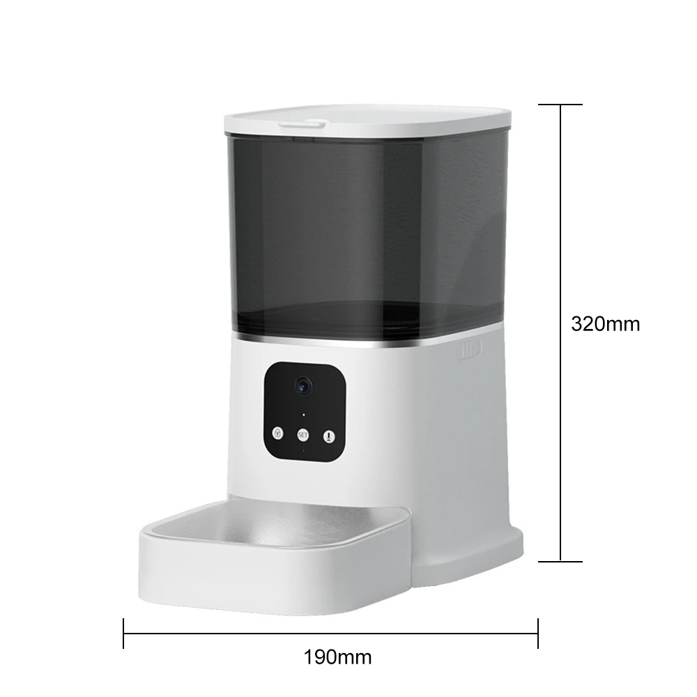 Large 6L Automatic Pet Feeder  - Automatic Cat Feeder 6L Timed review and price
