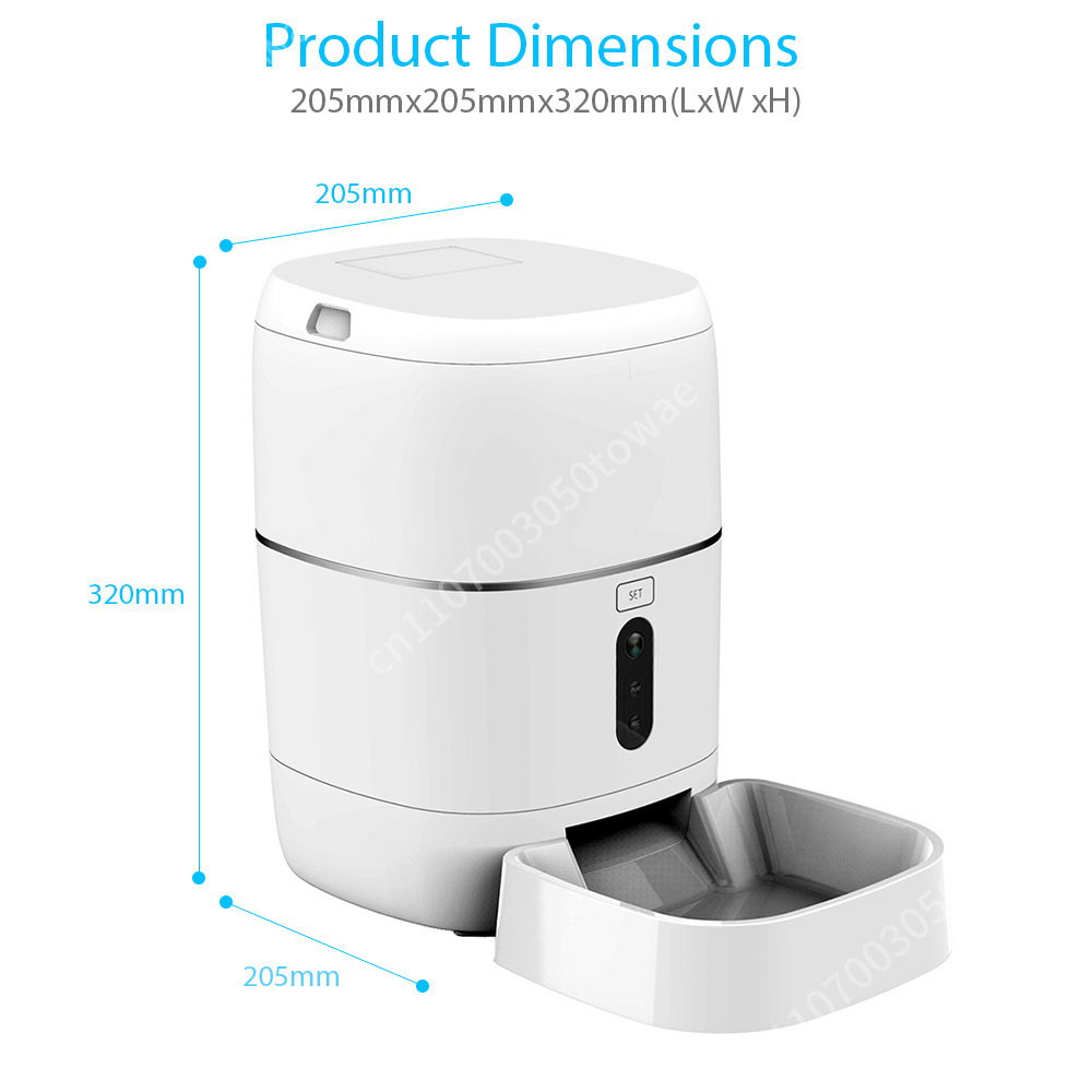 1080P Camera Tuya Smart Wifi A - Automatic Cat Feeder 6L Timed review and price