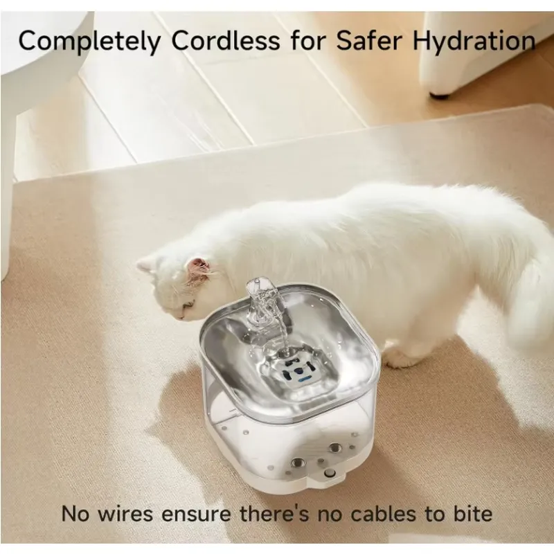 2025 New Wireless Pet Accessor - Wireless Pet Water Fountain Battery review and price