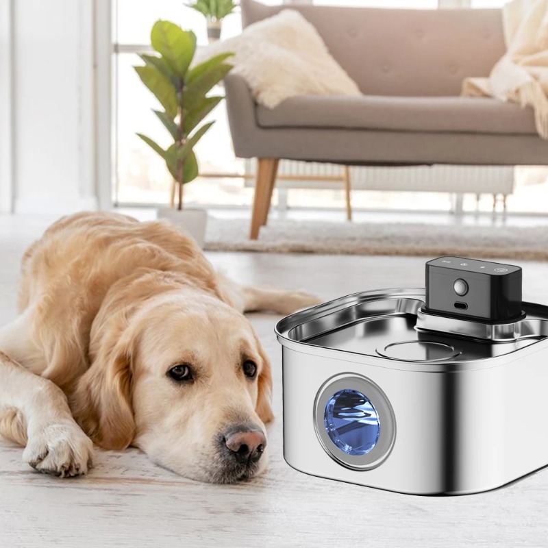 ZHAYA   Wireless Charging Auto - Wireless Pet Water Fountain Battery review and price