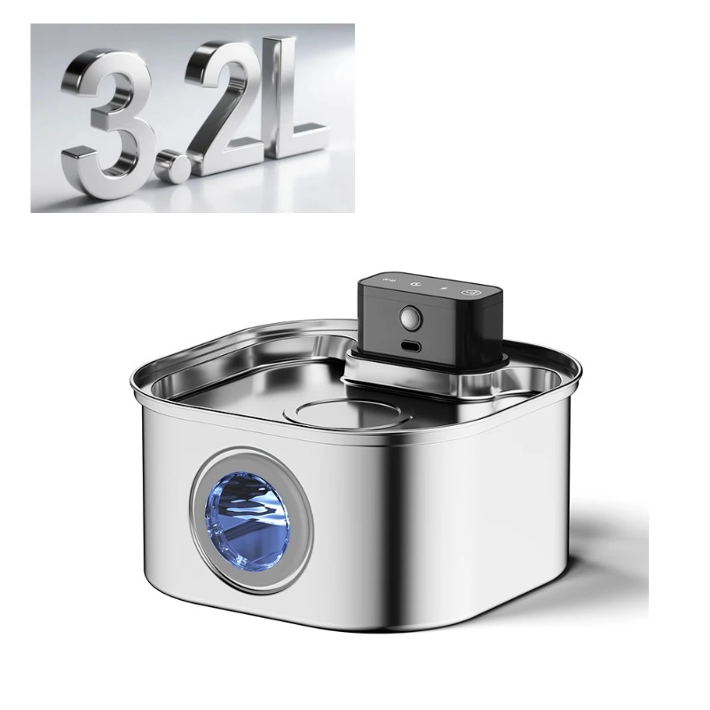 ZHAYA   Wireless Charging Auto - Wireless Pet Water Fountain Battery review and price