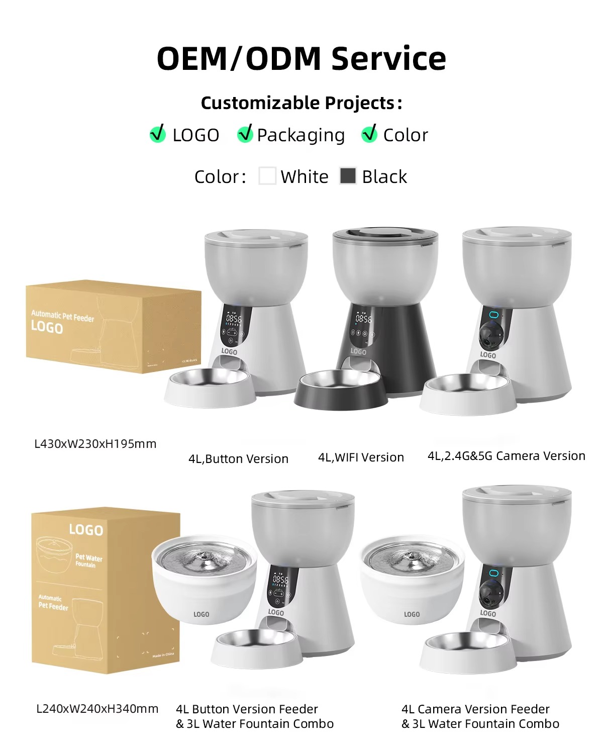 FurStarAutomatic Pet Feeder 4L - Smart Pet Water Fountain Wifi review and price