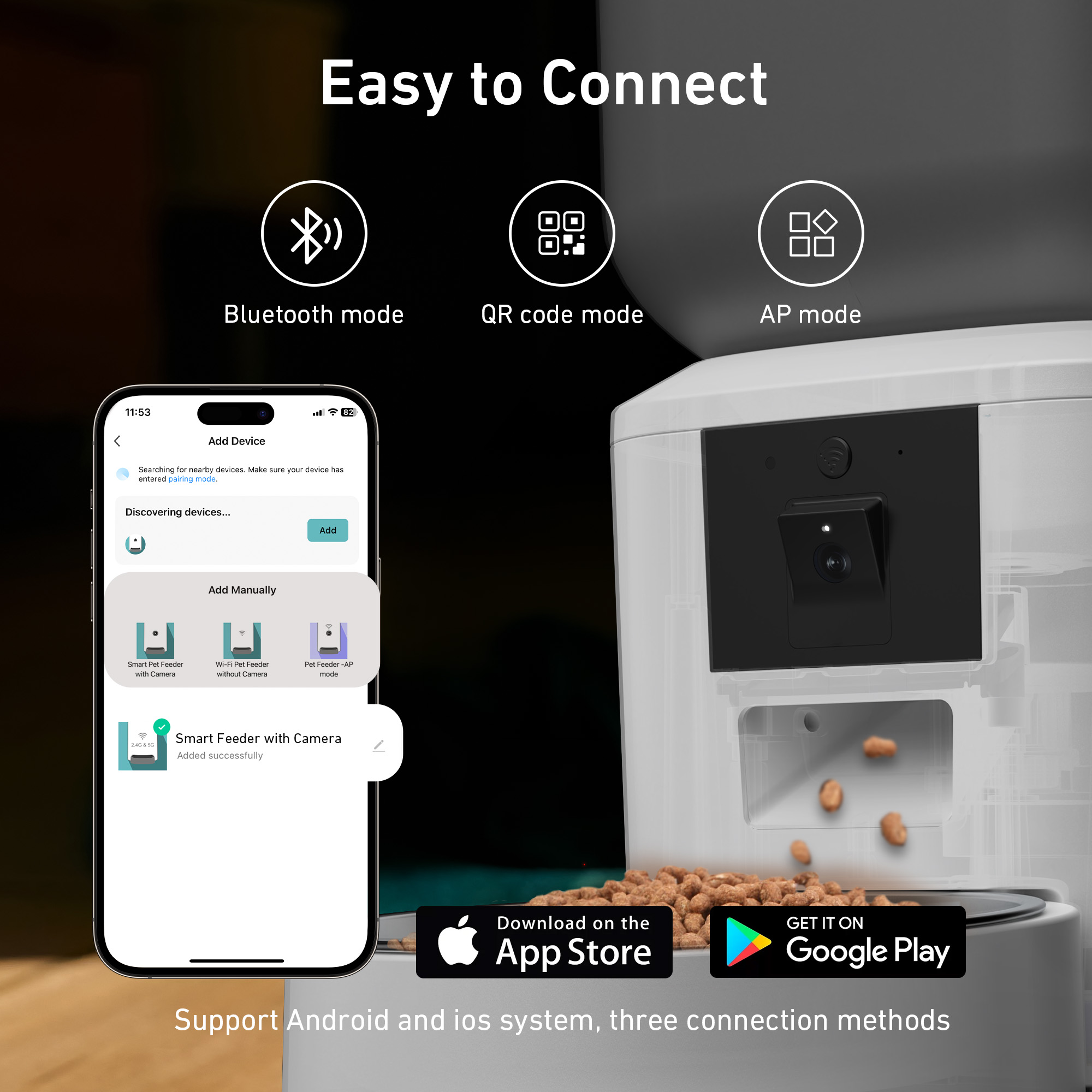 8L Automatic Cat Feeder With 1 - Smart Pet Feeder Camera Wifi review and price