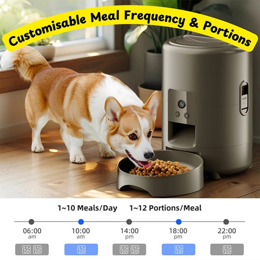 Wi-Fi Smart Portable Battery-P - Pet Feeder App Control Portion review and price
