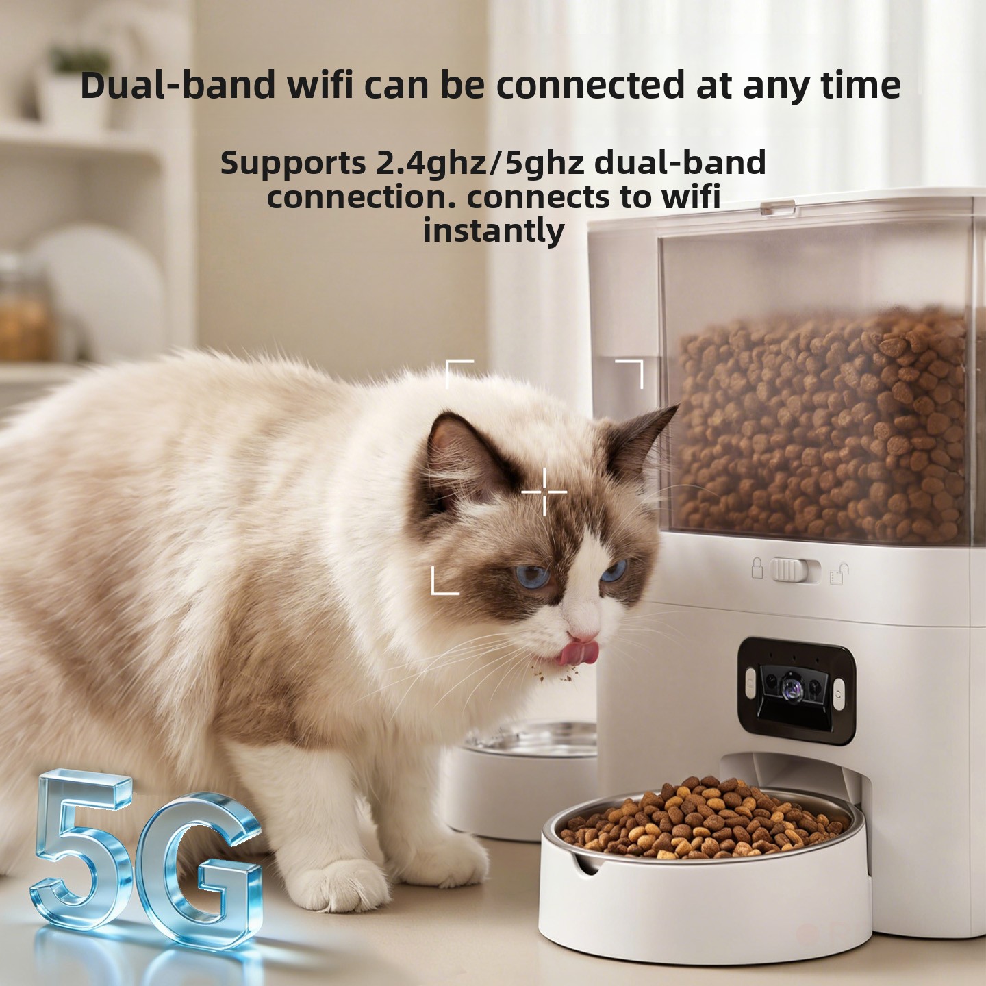 2 In 1 Smart Pet Feeder Water  - Smart Pet Water Fountain Wifi review and price