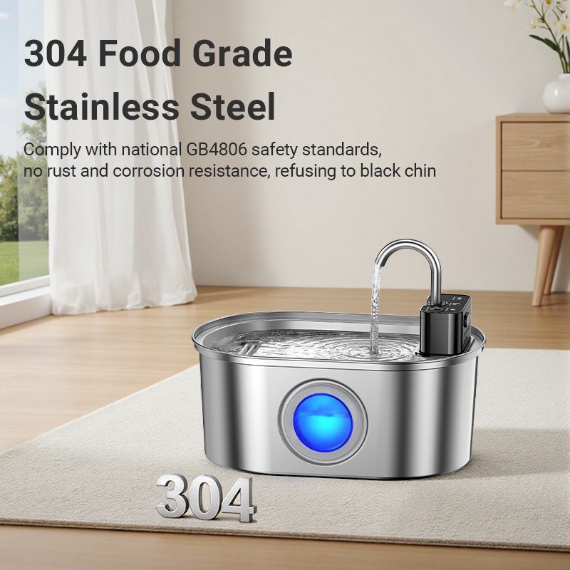 ROJECO Stainless Steel Cat Wat - Smart Pet Water Fountain Wifi review and price