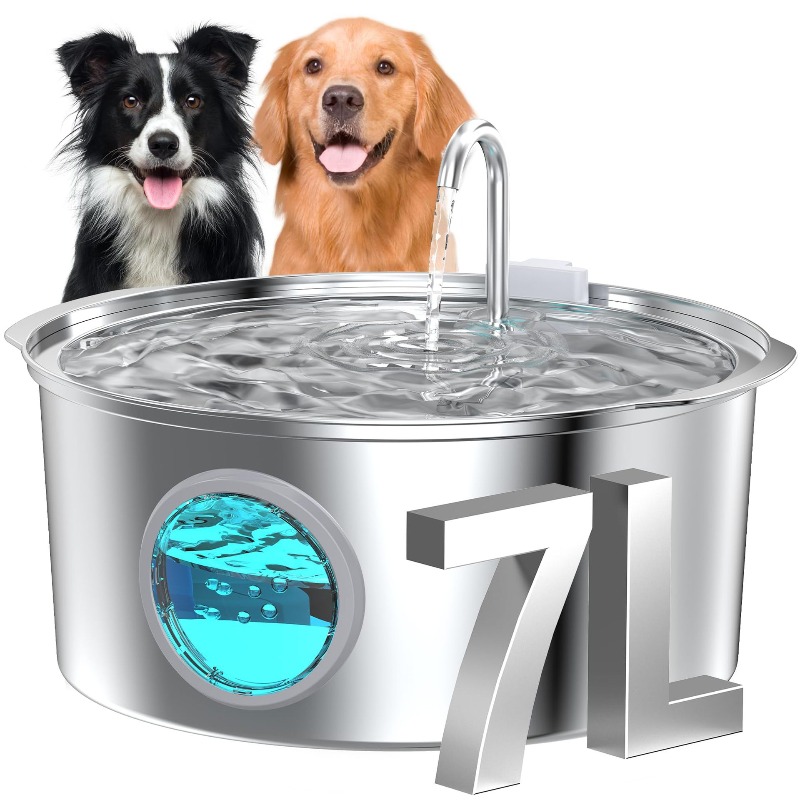Stainless Steel Pet Water Foun - Dog Water Fountain Large review and price