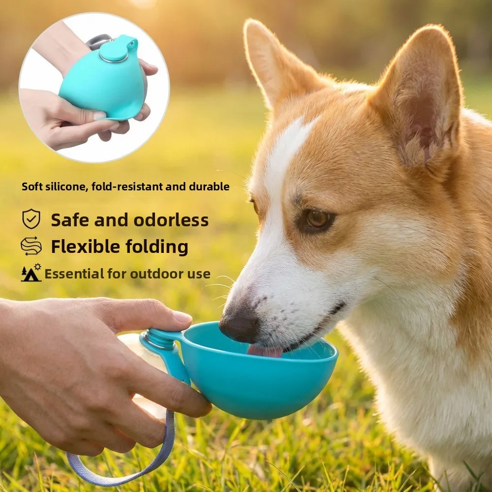 285ML Dog Water Bottle Portabl - Pet Water Fountain Stainless Steel review and price