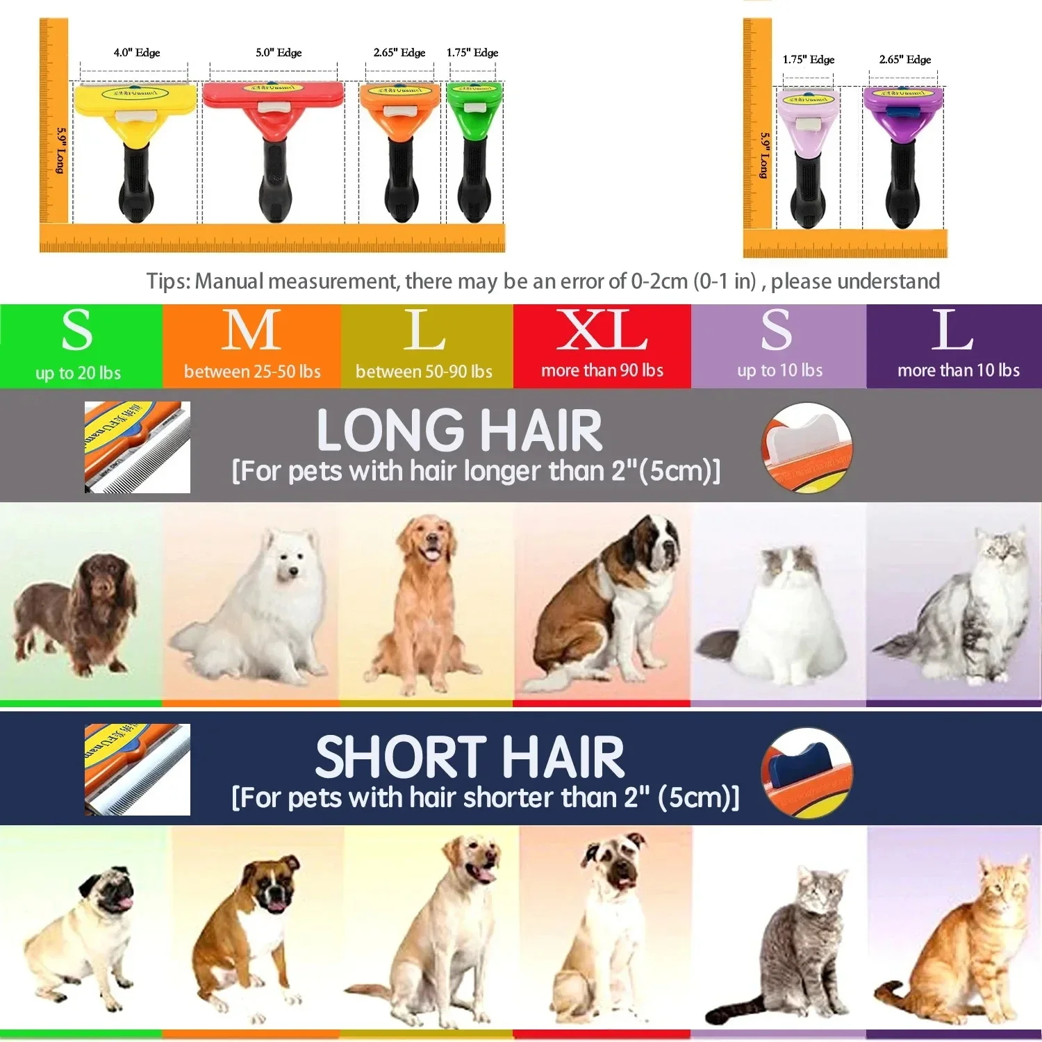 Large Dog Hair Removal Comb Bi - Pet Fountain Cleaning Kit review and price