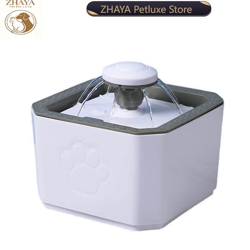 ZHAYA Pet Smart Circulating Wa - Dog Water Fountain Large review and price