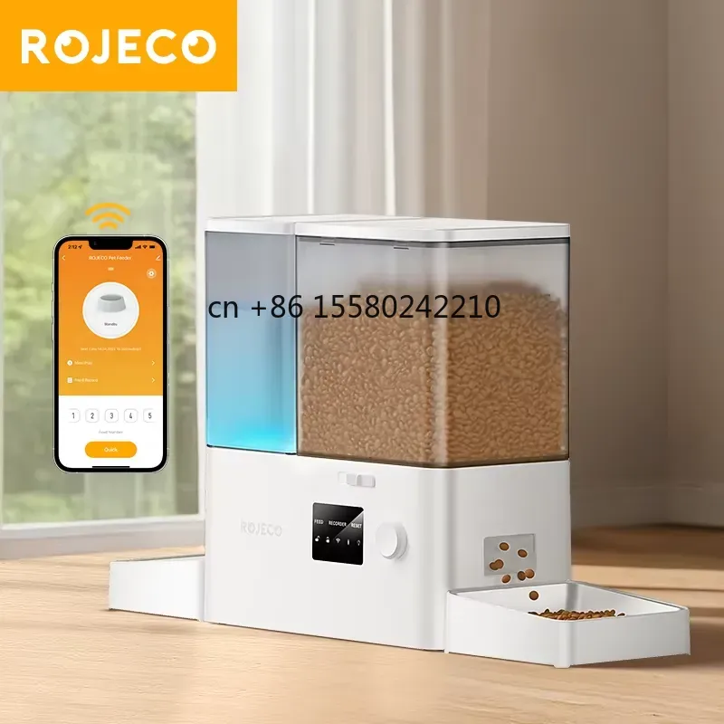 ROJECO 8.5L Automatic Pet Feed - Smart Pet Water Fountain Wifi review and price