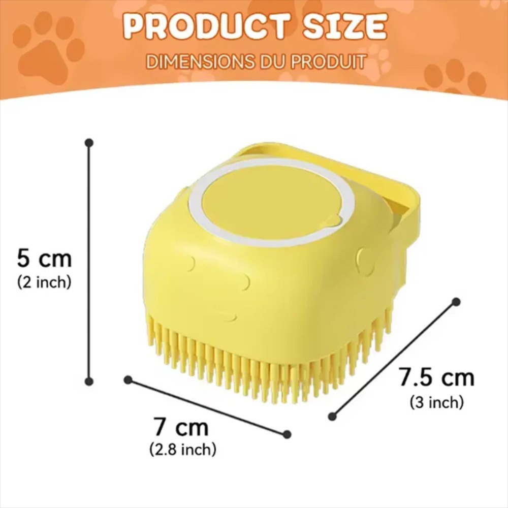 Silicone Bath Massage Brush Mu - Pet Fountain Cleaning Kit review and price