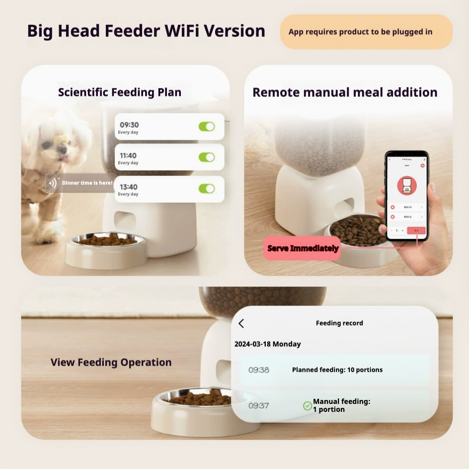 Smart WiFi Automatic Pet Feede - Smart Pet Water Fountain Wifi review and price