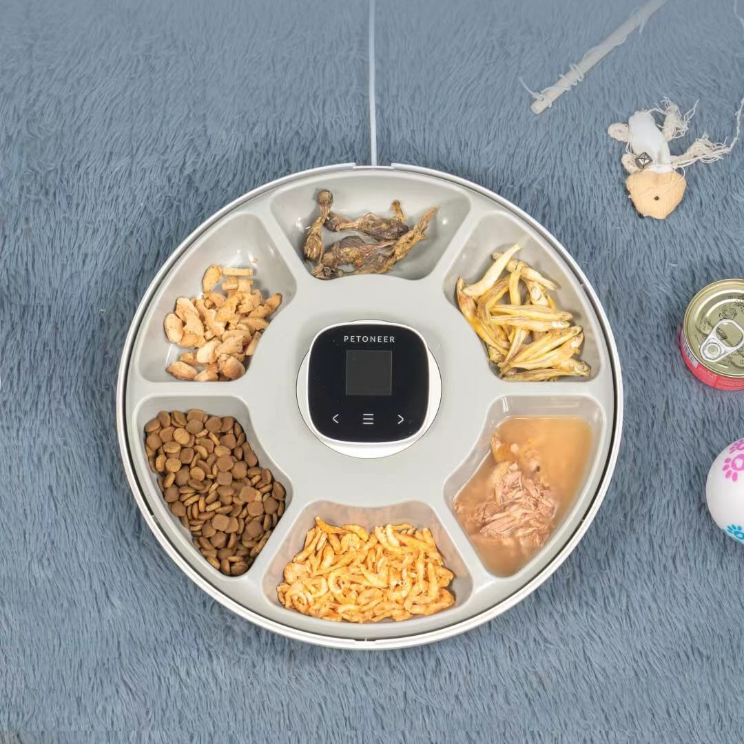 Petoneer NutriSpin 6 Meal Pet  - Pet Feeder App Control Portion review and price