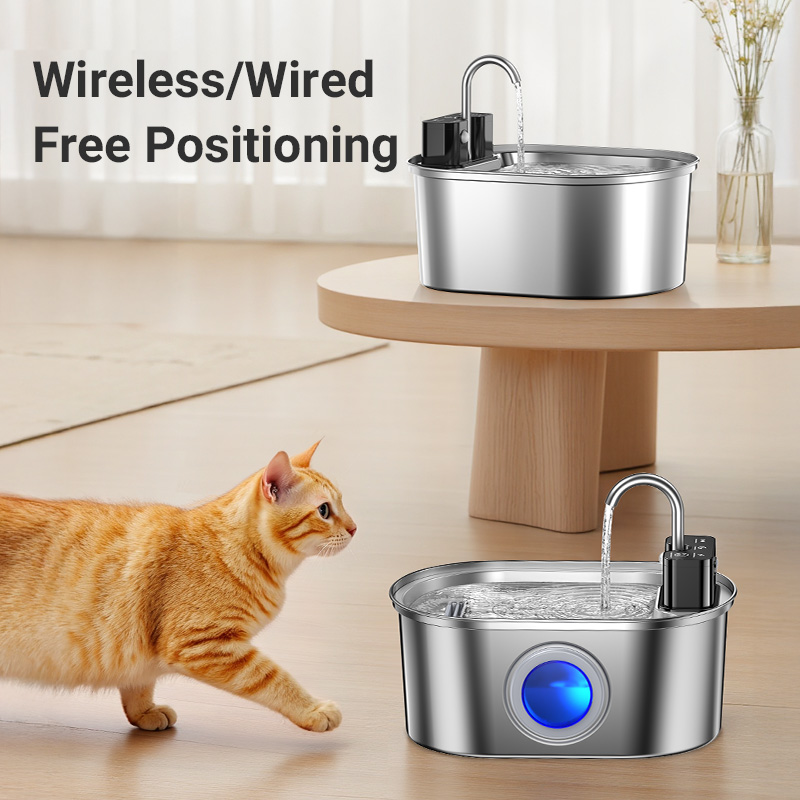 ROJECO Stainless Steel Cat Wat - Smart Pet Water Fountain Wifi review and price