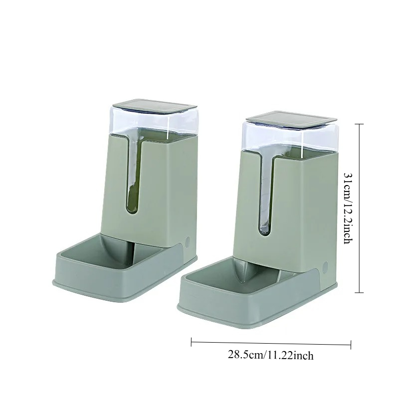 3.5L Auto Food Feeder Dispense - Dog Water Fountain Large review and price