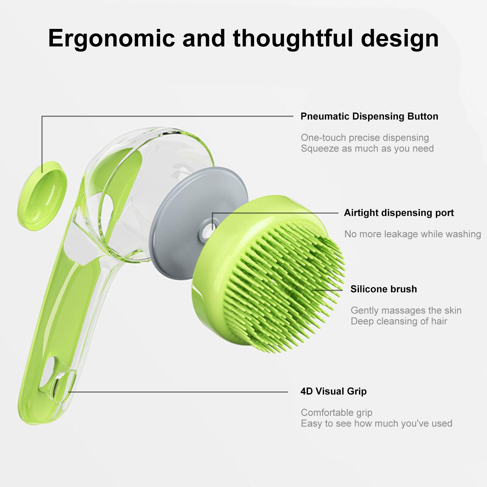 Soft Silicone Dog Shampoo Brus - Pet Fountain Cleaning Kit review and price