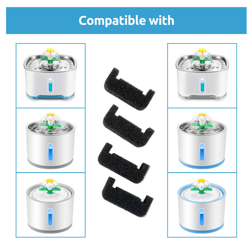 1/4Pc Sponge Filter for Cat Wa - Pet Fountain Filter Replacement review and price