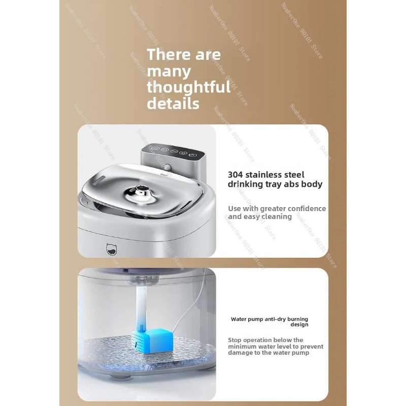 Smart Pet Water Fountain Autom - Wireless Pet Water Fountain Battery review and price