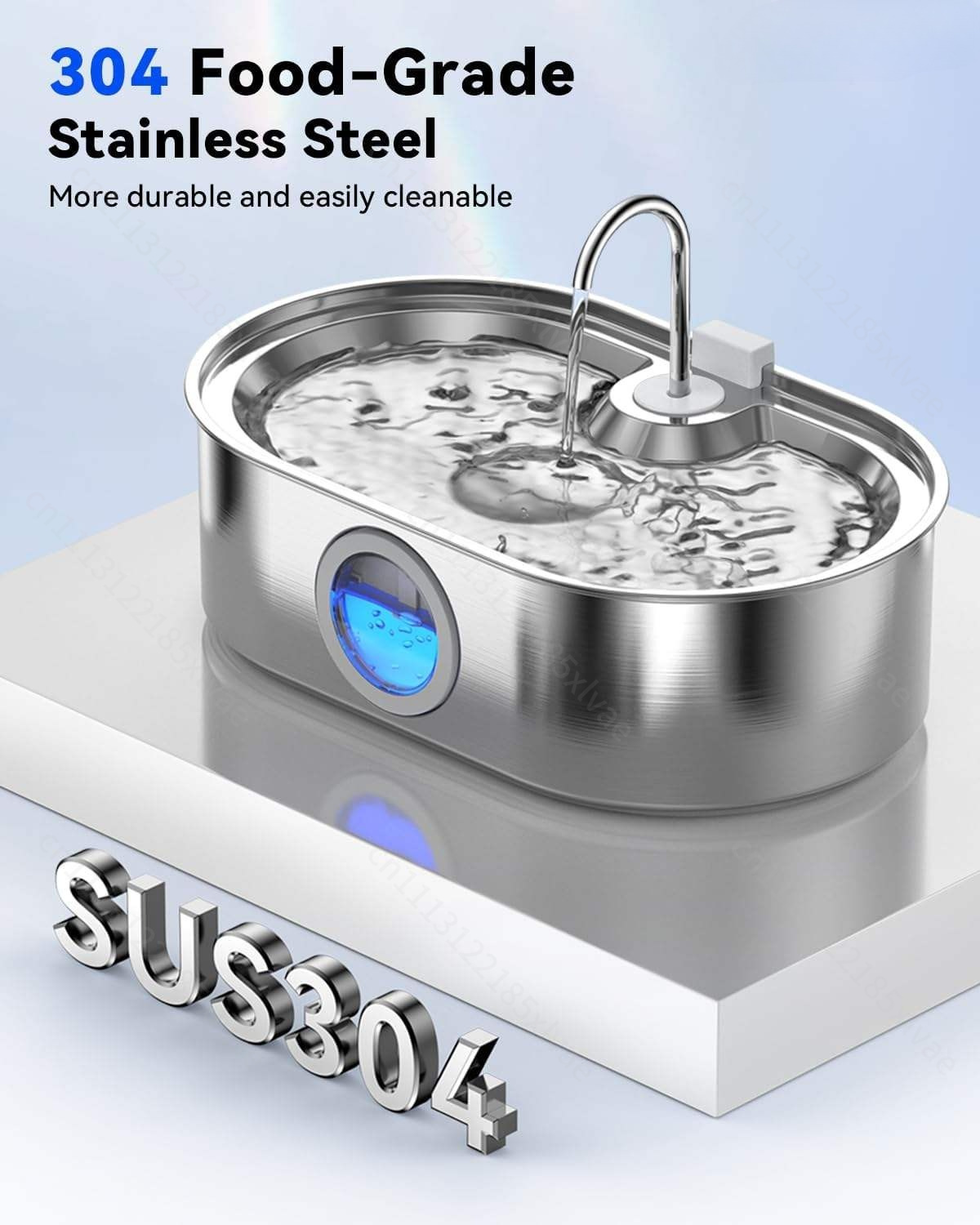 13L Stainless Steel Automatic  - Dog Water Fountain Large review and price