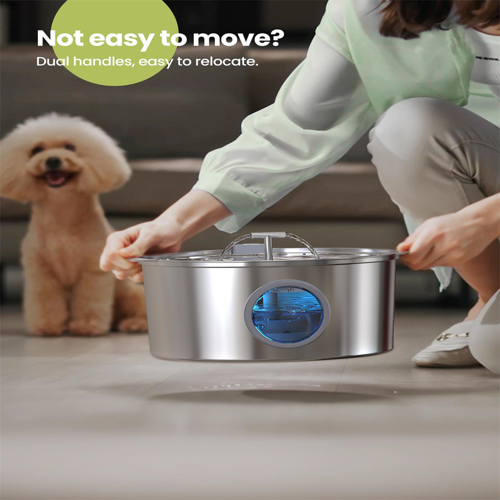 7L Large Capacity Stainless st - Dog Water Fountain Large review and price