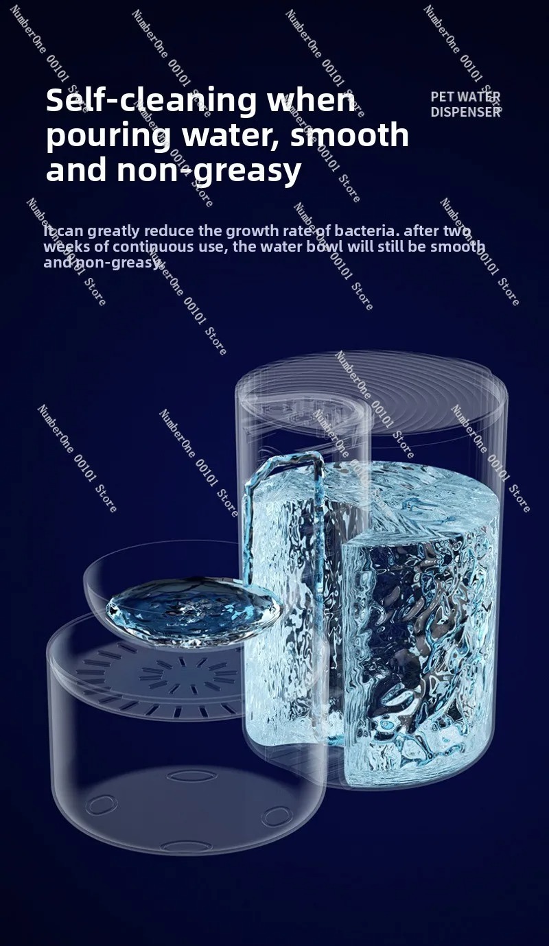 Smart Pet Water Fountain 3L, F - Automatic Cat Water Dispenser 3L review and price