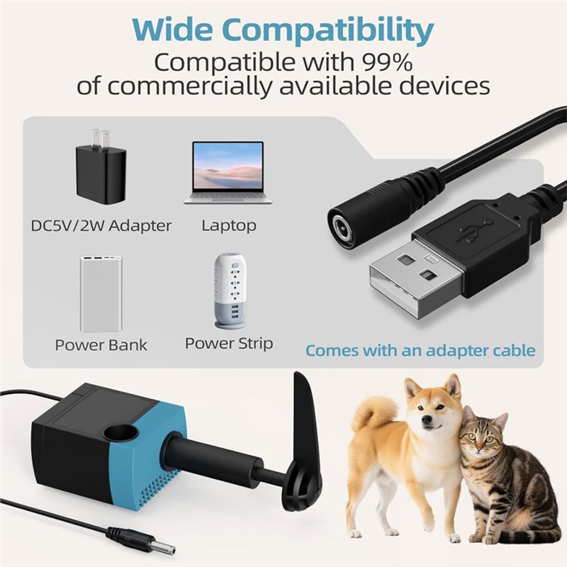 ABKS-For Pet Fountains,For Pla - Pet Water Fountain Pump Replacement review and price