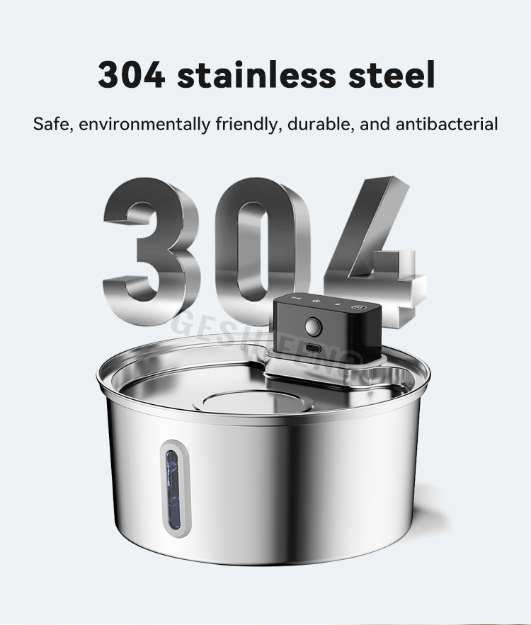 Cordless Wireless 304 Stainles - Wireless Pet Water Fountain Battery review and price