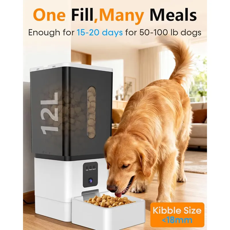 12L Automatic Wifi Pet Food Di - Pet Feeder App Control Portion review and price