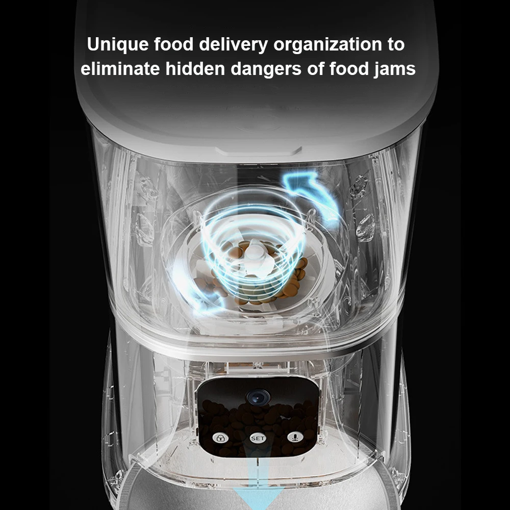 Large 6L Automatic Pet Feeder  - Automatic Cat Feeder 6L Timed review and price