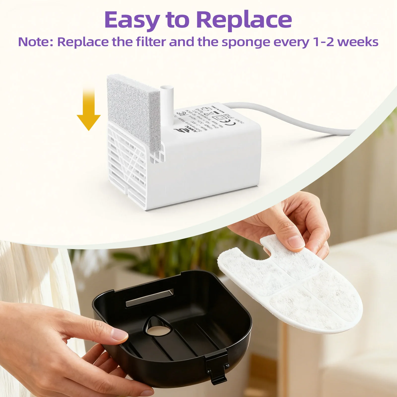 Pet Water Fountain Replacement - Pet Fountain Filter Replacement review and price