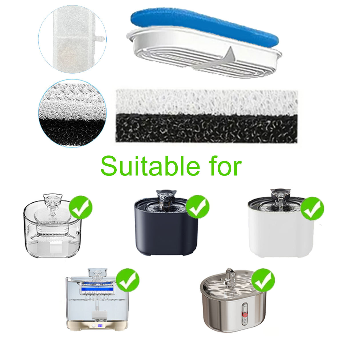 FT666 Filter Element Replaceme - Pet Fountain Filter Replacement review and price