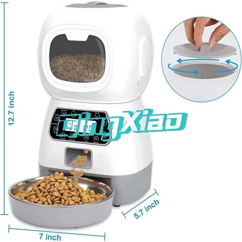 3.5L Smart Pet Feeder With WiF - Pet Feeder App Control Portion review and price