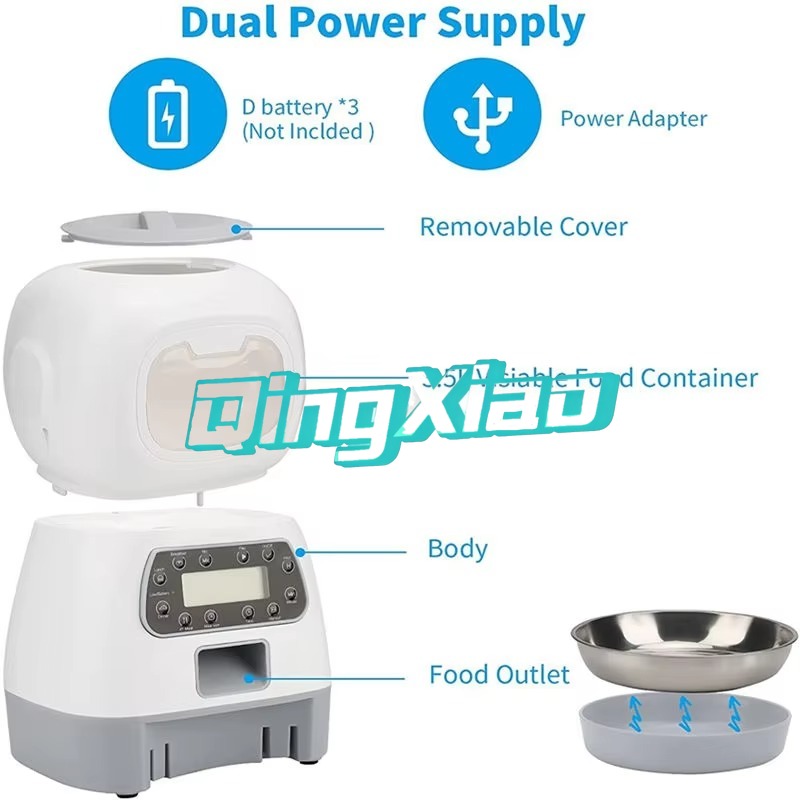 3.5L Smart Pet Feeder With WiF - Pet Feeder App Control Portion review and price
