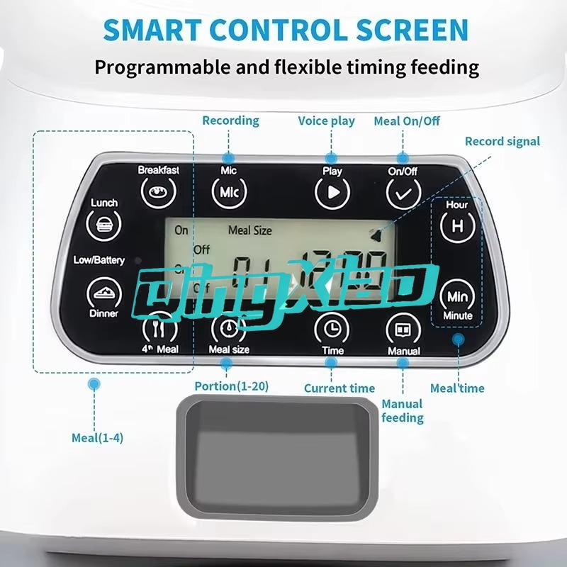 3.5L Smart Pet Feeder With WiF - Pet Feeder App Control Portion review and price