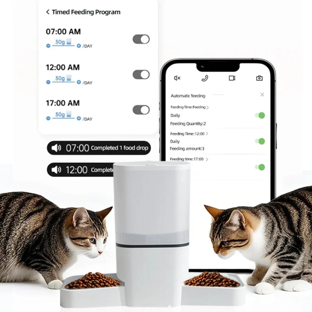 6L Smart Automatic Pet Feeder  - Automatic Cat Feeder 6L Timed review and price