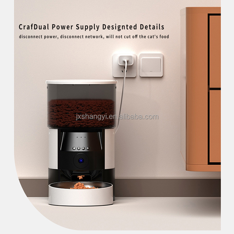 Factory OEM 3L Tuya APP Contro - Smart Pet Feeder Camera Wifi review and price