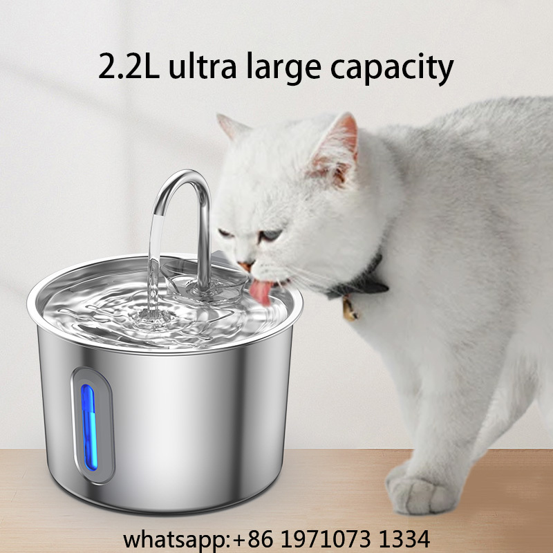 2.2L Stainless Steel Pet Water - Pet Water Fountain Stainless Steel review and price