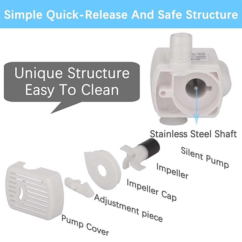 Pet Cat Water Pump Fountain An - Pet Water Fountain Pump Replacement review and price