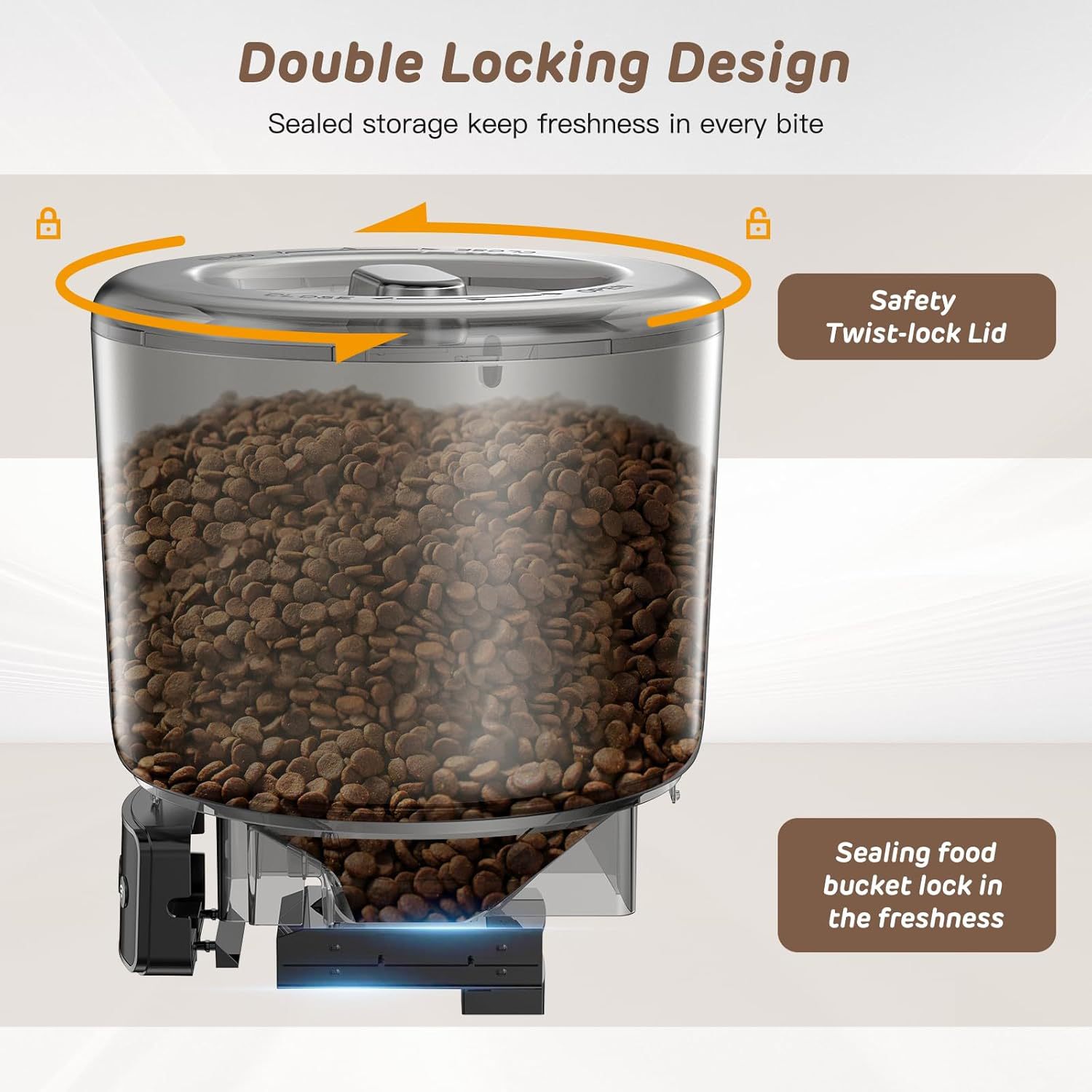 4L Smart WiFi Pet Feeder, APP- - Pet Feeder App Control Portion review and price