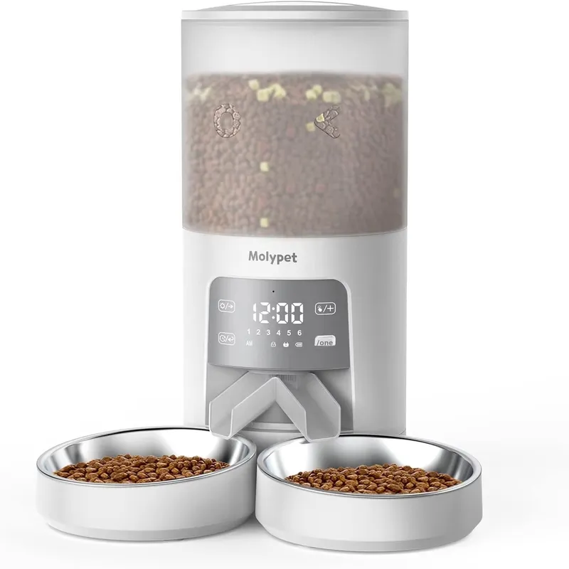 Automatic Pet Food Dispenser 3 - Automatic Cat Feeder 6L Timed review and price