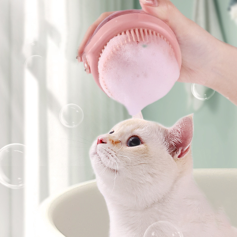 Soft Silicone Pet Bath Brush W - Pet Fountain Cleaning Kit review and price